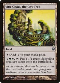 Vitu-Ghazi, the City-Tree - Duel Decks: Ajani vs. Nicol Bolas - Magic: The Gathering card