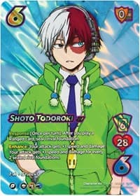 Shoto Todoroki - UniVersus: My Hero Academia: Jet Burn - UniVersus card
