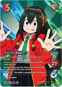 Tsuyu Asui - UniVersus: My Hero Academia: Jet Burn - UniVersus card