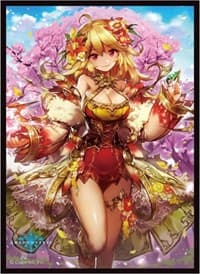 Chara Sleeve Collection Matte Series No.MT1677: Shadowverse Plumeria, Serene Goddess (65-Pack) - Movic Imported Card Sleeves - Card Sleeves card
