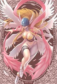 Metal Angel of Light Field Center Token - ManaMoon Field Center Tokens - Collectible Storage card