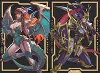 Metal Shining Knight/Dragon of Disorder Dual-Sided Field Center Token - ManaMoon Field Center Tokens - Collectible Storage card