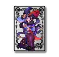 Metal Mona the Astrolabos Field Center Token (Black/Silver) - ManaMoon Field Center Tokens - Collectible Storage card