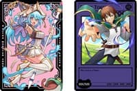 Metal Crossover Series - Isekai! Dual-Sided Field Center Token (Black/Purple) - ManaMoon Field Center Tokens - Collectible Storage card