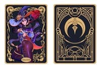 Metal Mona the Astrolabos Dual-Sided Field Center Token (Gold/Black) - ManaMoon Field Center Tokens - Collectible Storage card