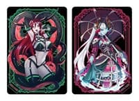 Metal Eve & Hela Dual-Sided Field Center Token (Colored) - ManaMoon Field Center Tokens - Collectible Storage card