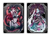 Metal Eve & Hela Dual-Sided Field Center Token (Silver) - ManaMoon Field Center Tokens - Collectible Storage card