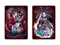 Metal Eve & Hela Dual-Sided Field Center Token (Red) - ManaMoon Field Center Tokens - Collectible Storage card