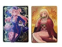 Metal Tour and Kamado Marin Dual-Sided Field Center Token - ManaMoon Field Center Tokens - Collectible Storage card