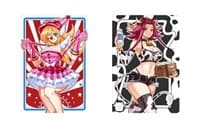 Metal Dark Clowngal and Milkiza Dual-Sided Field Center Token - ManaMoon Field Center Tokens - Collectible Storage card