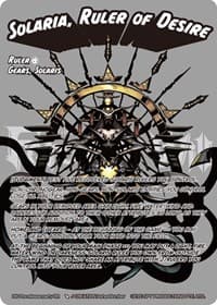 Solaria, Ruler of Desire // Solaria, Empress of Arcus - Promo Cards - Force of Will card