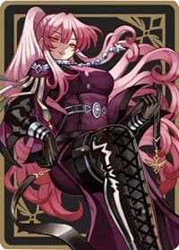 Metal Sister Soldier Mally Field Center Token - ManaMoon Field Center Tokens - Collectible Storage card