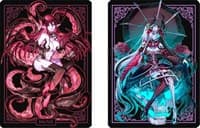 Metal Raising Hell Collection Dual-Sided Field Center Token - ManaMoon Field Center Tokens - Collectible Storage card