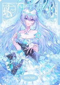 Metal Empress of Frost Field Center Token - ManaMoon Field Center Tokens - Collectible Storage card
