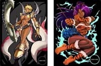 Metal Mermarribel x Thundercat Shihouin Dual-Sided Field Center Token - ManaMoon Field Center Tokens - Collectible Storage card
