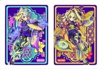 Metal Neon Maikos Dual-Sided Field Center Token - ManaMoon Field Center Tokens - Collectible Storage card