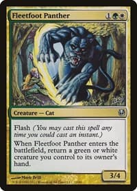Fleetfoot Panther - Duel Decks: Ajani vs. Nicol Bolas - Magic: The Gathering card