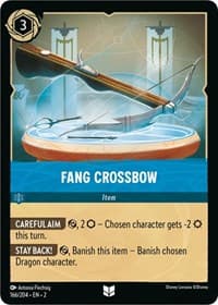 Fang Crossbow - Rise of the Floodborn - Disney Lorcana card