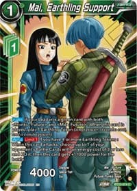 Mai, Earthling Support - Perfect Combination - Dragon Ball Super: Masters card