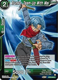 Trunks, Team-Up With Mai - Perfect Combination - Dragon Ball Super: Masters card