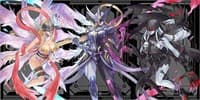 Metal Angel of Duality Field Center Tokens [Set of 3] - ManaMoon Field Center Tokens - Collectible Storage card