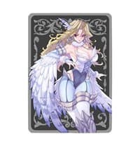 Metal Snow Harpy Val Field Center Token - ManaMoon Field Center Tokens - Collectible Storage card