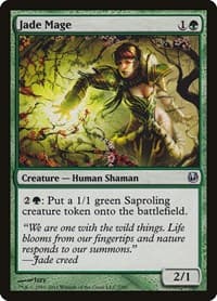 Jade Mage - Duel Decks: Ajani vs. Nicol Bolas - Magic: The Gathering card