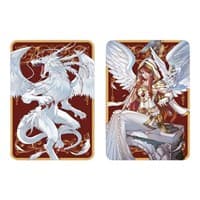 Metal Lightbringer's Judgment Dual-Sided Field Center Token - ManaMoon Field Center Tokens - Collectible Storage card
