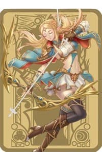 Metal Goddess Bow Field Center Token - ManaMoon Field Center Tokens - Collectible Storage card
