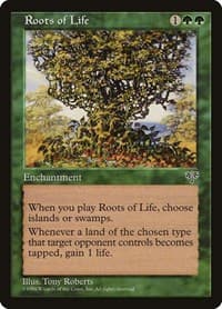 Roots of Life - Mirage - Magic: The Gathering card