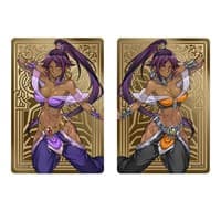 Metal Lightning Dancer Shihouin Dual-Sided Field Center Token - ManaMoon Field Center Tokens - Collectible Storage card