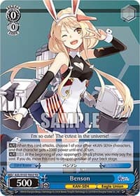 Benson - Azur Lane - Weiss Schwarz card