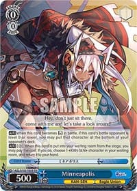 Minneapolis - Azur Lane - Weiss Schwarz card