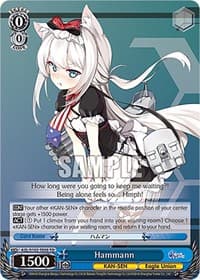 Hammann - Azur Lane - Weiss Schwarz card