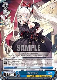 Hammann (RRR) - Azur Lane - Weiss Schwarz card