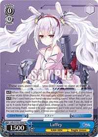 Laffey - Azur Lane - Weiss Schwarz card