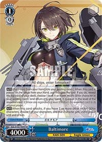 Baltimore - Azur Lane - Weiss Schwarz card