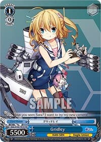 Gridley - Azur Lane - Weiss Schwarz card