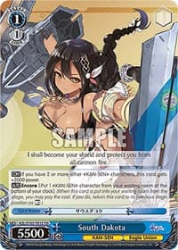 South Dakota - Azur Lane - Weiss Schwarz card