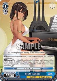 South Dakota (RRR) - Azur Lane - Weiss Schwarz card