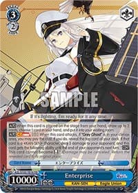 Enterprise - Azur Lane - Weiss Schwarz card