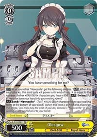 Glasgow - Azur Lane - Weiss Schwarz card