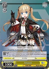Amazon - Azur Lane - Weiss Schwarz card
