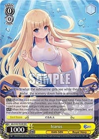 Icarus (RRR) - Azur Lane - Weiss Schwarz card