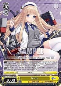Icarus - Azur Lane - Weiss Schwarz card