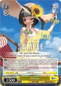 Eskimo (RRR) - Azur Lane - Weiss Schwarz card