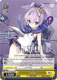 Javelin - Azur Lane - Weiss Schwarz card