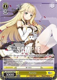 Aurora - Azur Lane - Weiss Schwarz card