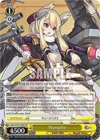 Warspite - Azur Lane - Weiss Schwarz card