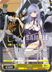 Dido (SP) (Gold Signature) - Azur Lane - Weiss Schwarz card